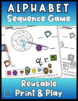 Alphabet Sequence Game - Letter Sequence Treasure