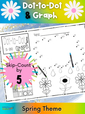 Dot-to-Dot & Graph Spring Skip Counting by 5