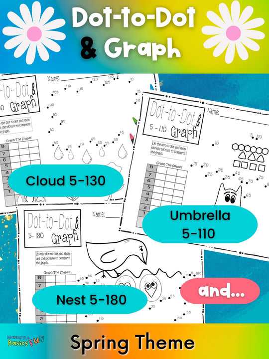 Dot-to-Dot & Graph Spring Skip Counting by 5