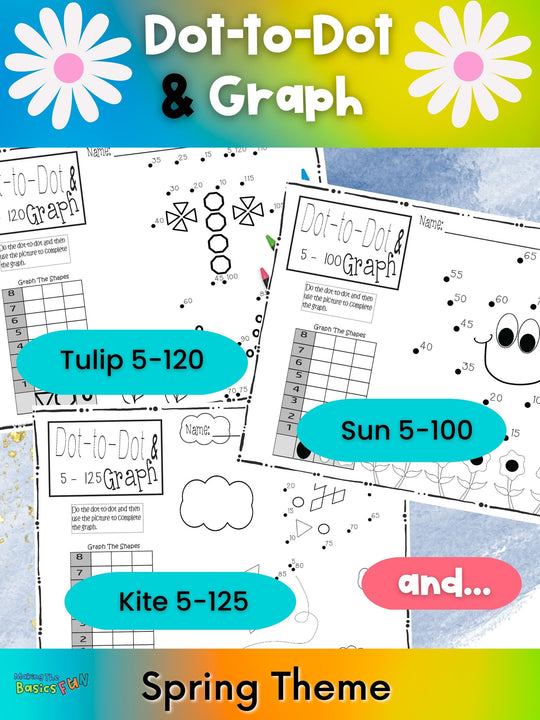 Dot-to-Dot & Graph Spring Skip Counting by 5