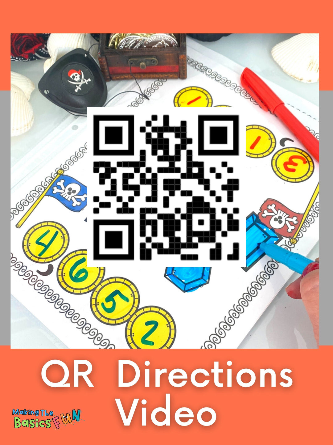 Place Value & Number Sense - Pirate Treasure Game