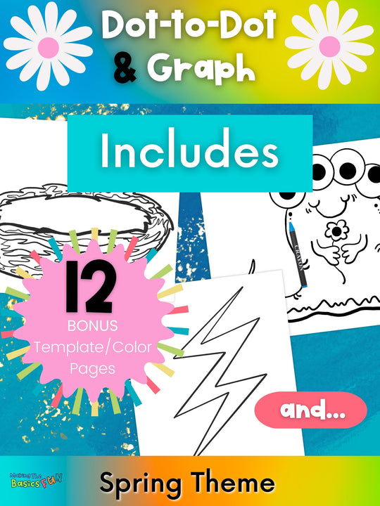 Dot-to-Dot & Graph Spring Skip Counting by 5