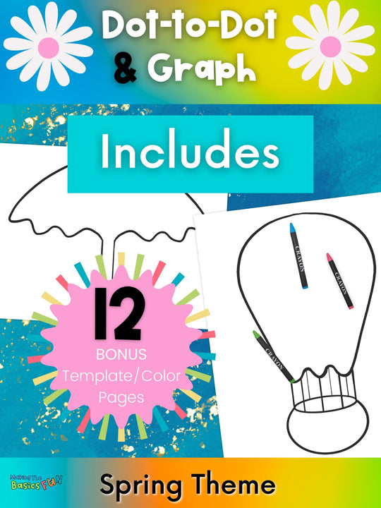 Dot-to-Dot & Graph Spring Skip Counting by 5